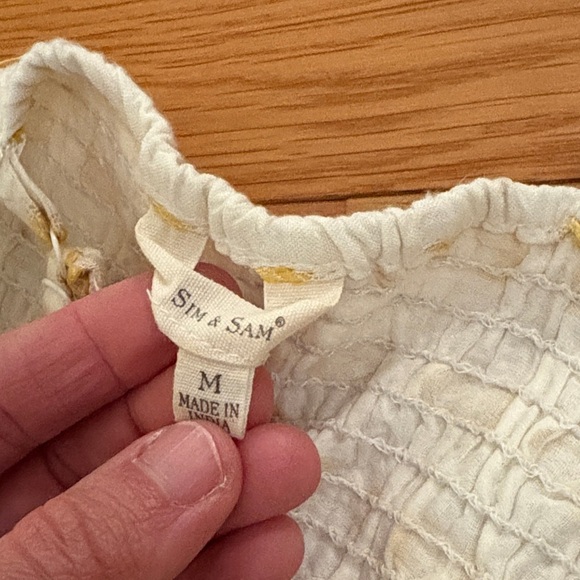 Chic Yellow Polka Dot Mini Dress - Picture 2 of 7